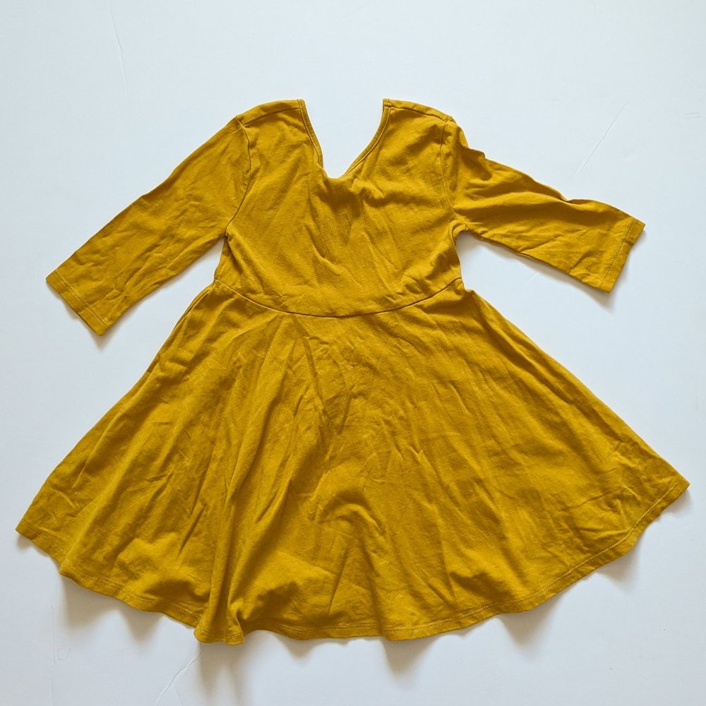 Lightweight Old Navy Mustard dress 4t